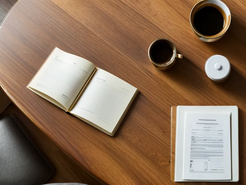 A stack of legal documents with a visible notary seal on the bottom page.