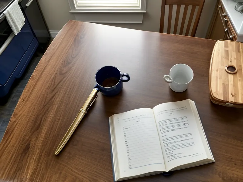 Close-up of a printed will document and a blue pen on a table.